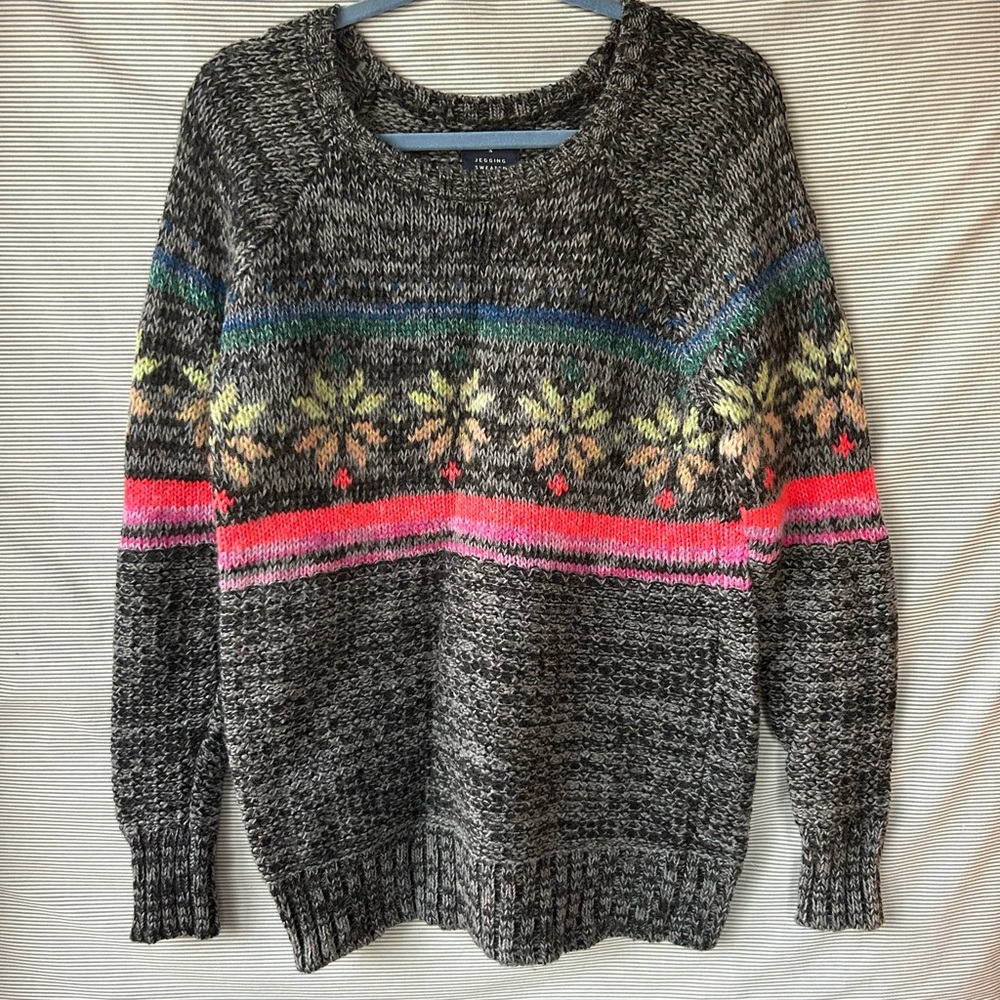 CLOSEOUT - Women's Multicolor Knit Sweater
